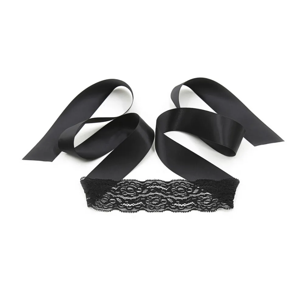Lace Me Up - Bondage Lacy Set - Zwart