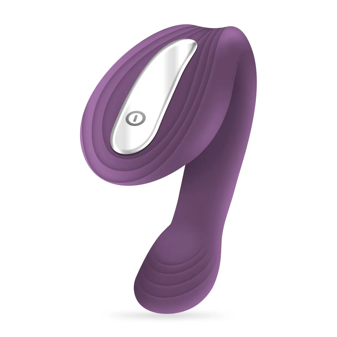 Pleasuriser - Oplaadbare Vibrator met Waterbasis Glijmiddel - 1,7 fl oz / 50 ml - Paars