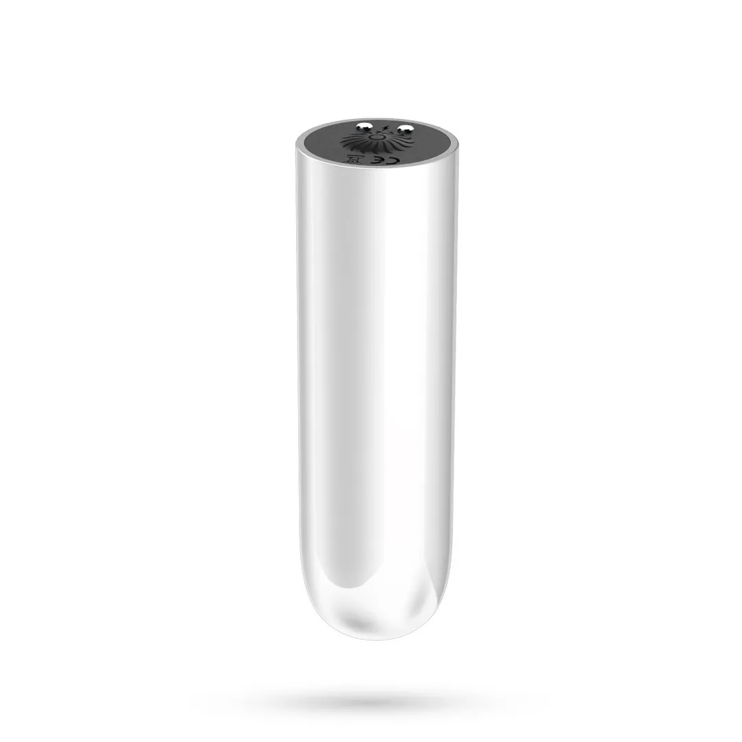 Quackers - USB Oplaadbare Vibrerende Bullet - Wit
