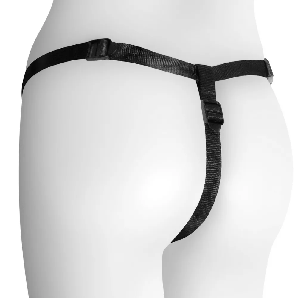 Snapper - Strap-on Harnas met Dildo - Zwart