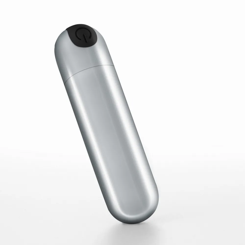 iMoan - Oplaadbare Vibrerende Bullet - Zilver