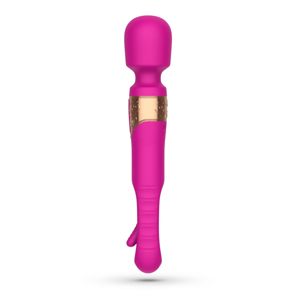 Big Ben - Dual Wand Massager met Flicker - Roze