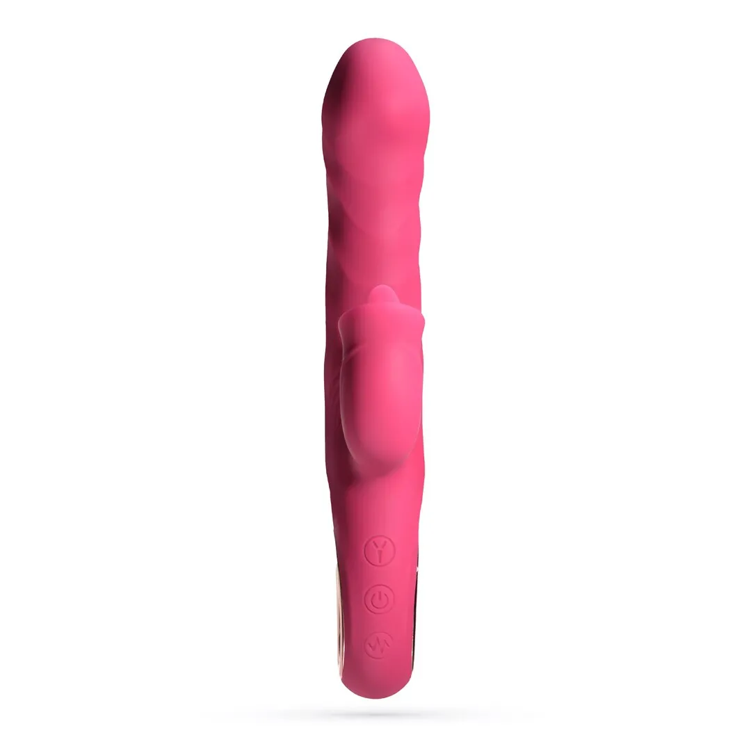 Mirenca - Wiggle Rabbit Vibrator - Roze