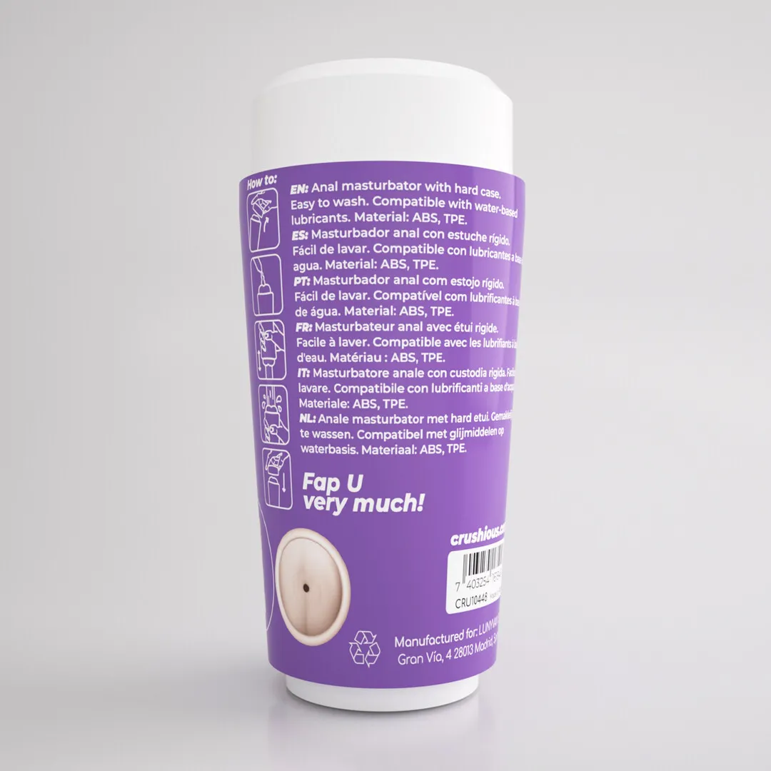 Fappucino Hot Buns - Anale Masturbator Cup - Paars