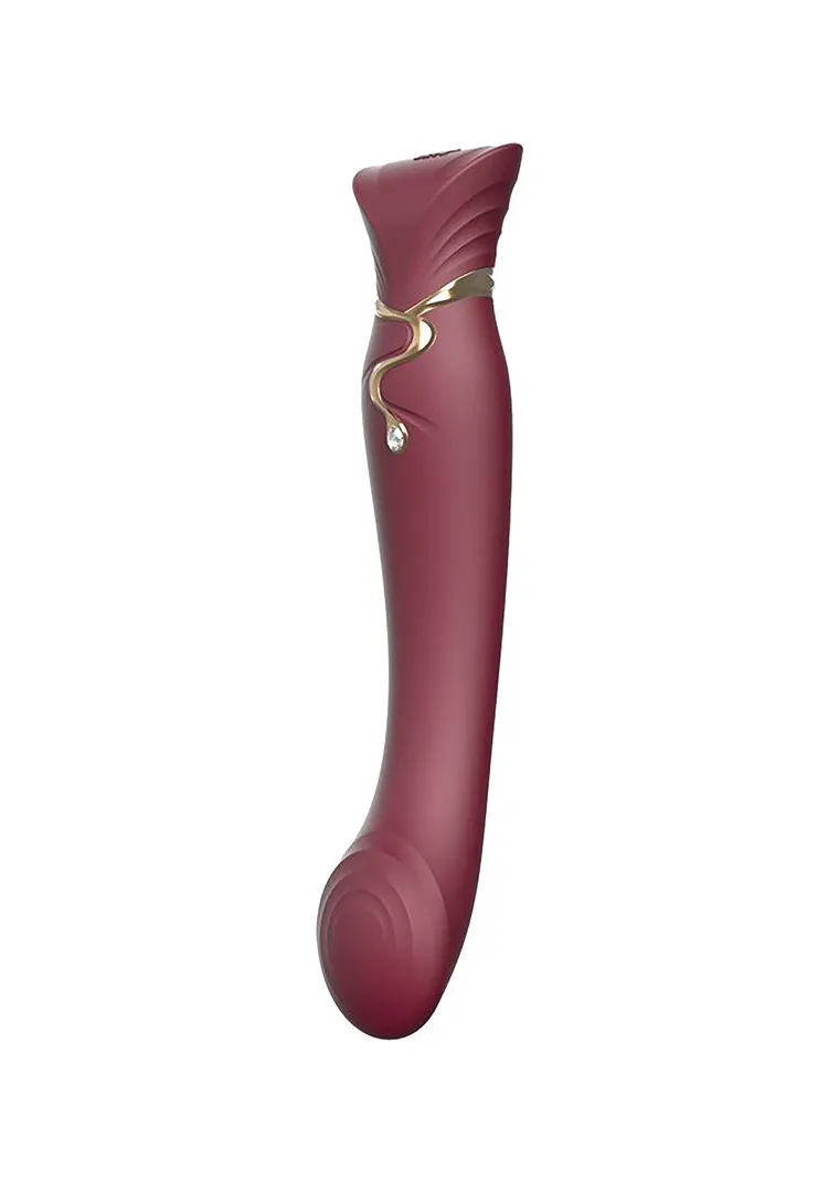 Queen - G-Spot Vibrator en Air Pulse Stimulator