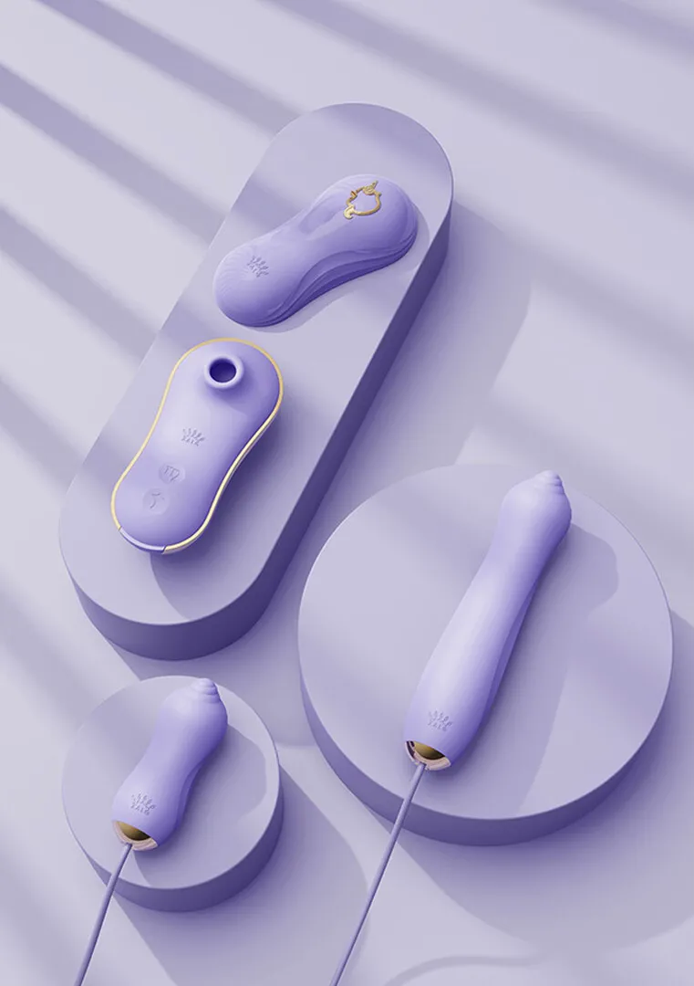 Zuigvibrator met Pomp en Verschillende Opzetstukken