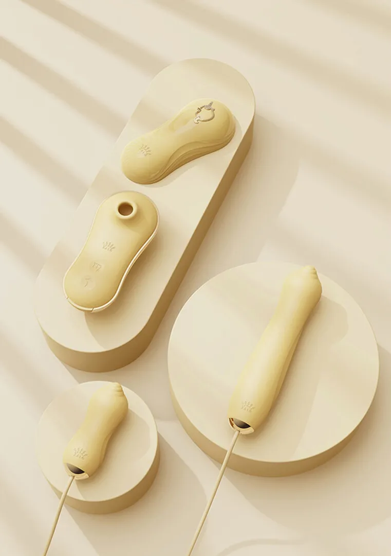 Zuigvibrator met Pomp en Verschillende Opzetstukken