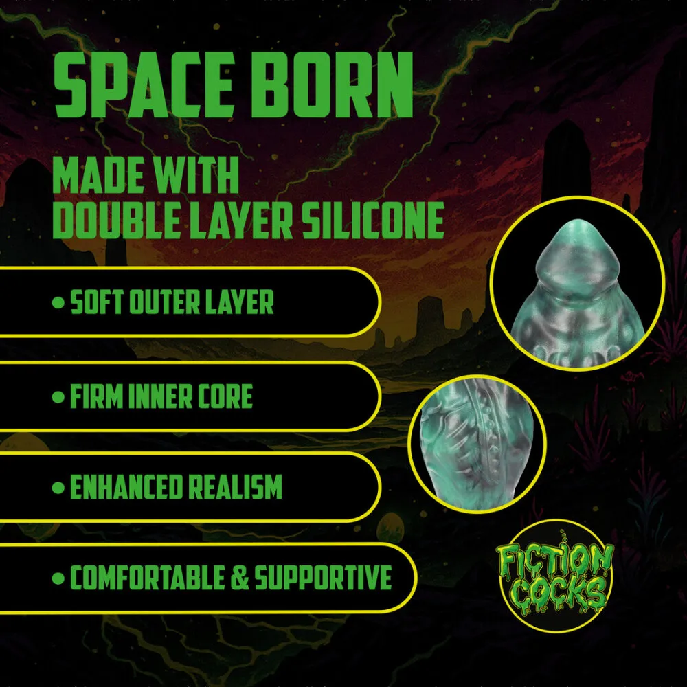 Space Born - Ei Plug - Groen/Zwart