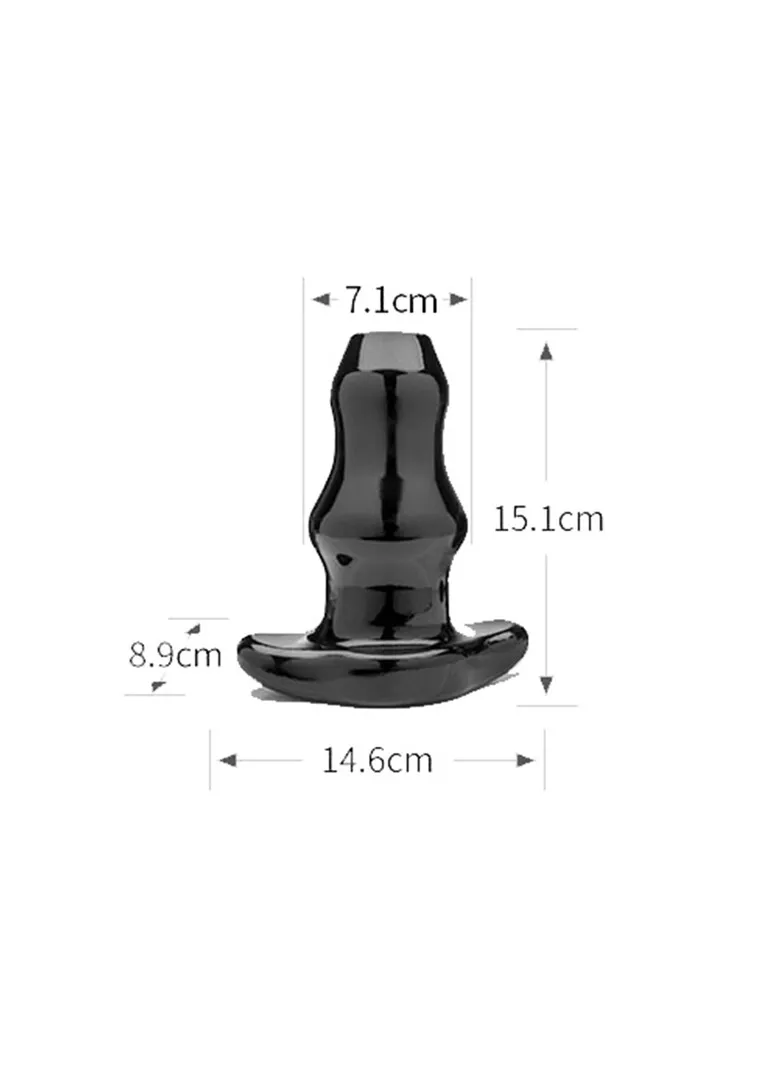 Dubbele Tunnel Plug - Holle Butt Plug - L