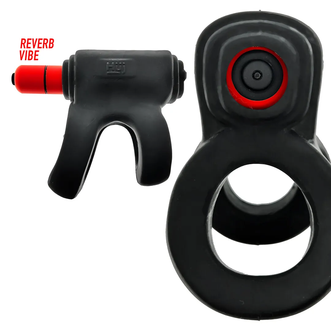 Revhammer - Shaft Vibe Ring - Tar Ice / Rood