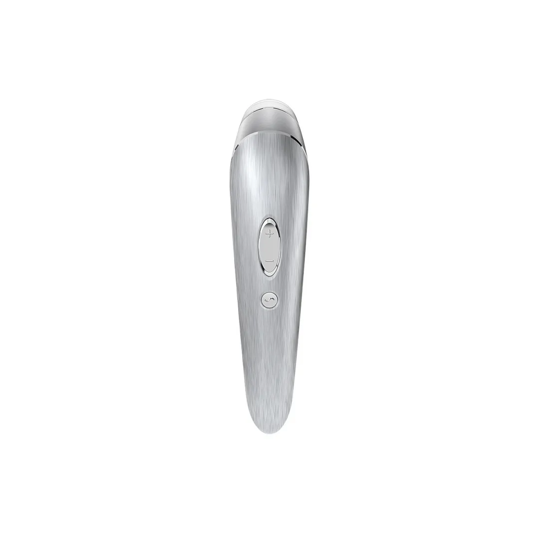 High Fashion - Luchtpulseren Stimulator en Vibratie - Zilver