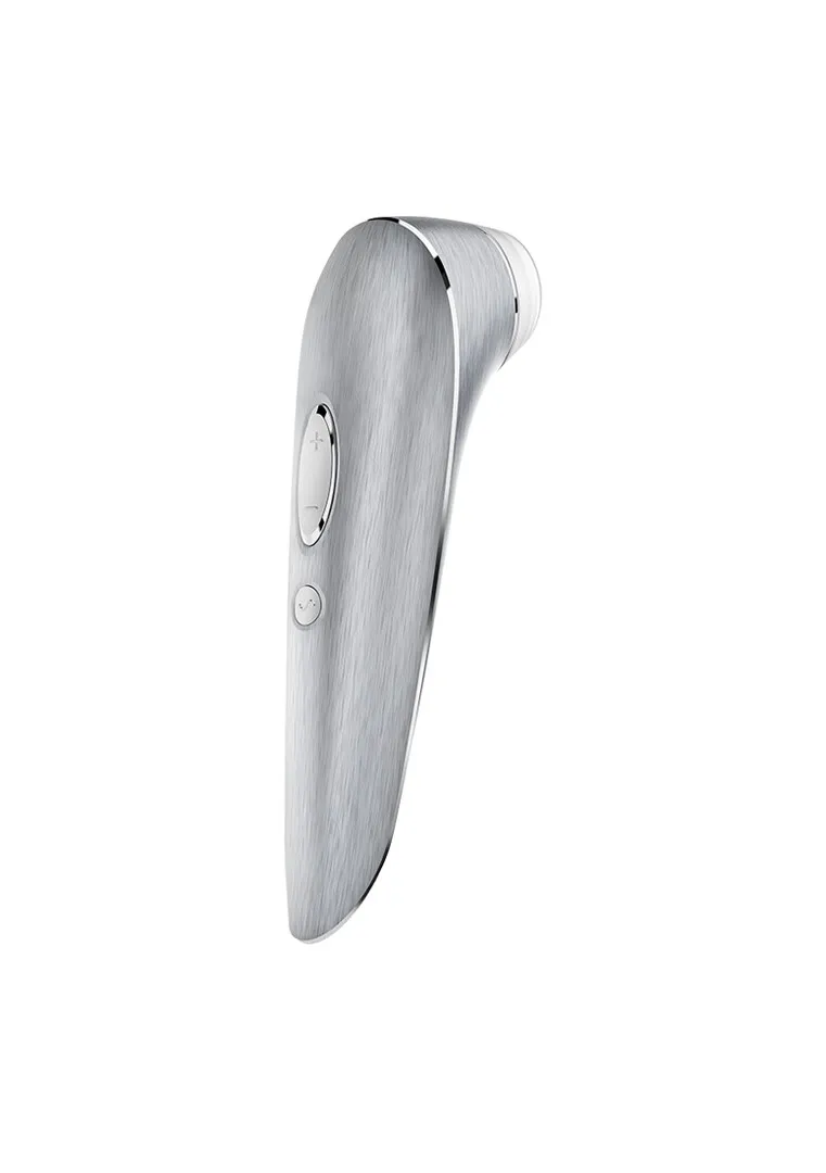 High Fashion - Luchtpulseren Stimulator en Vibratie - Zilver