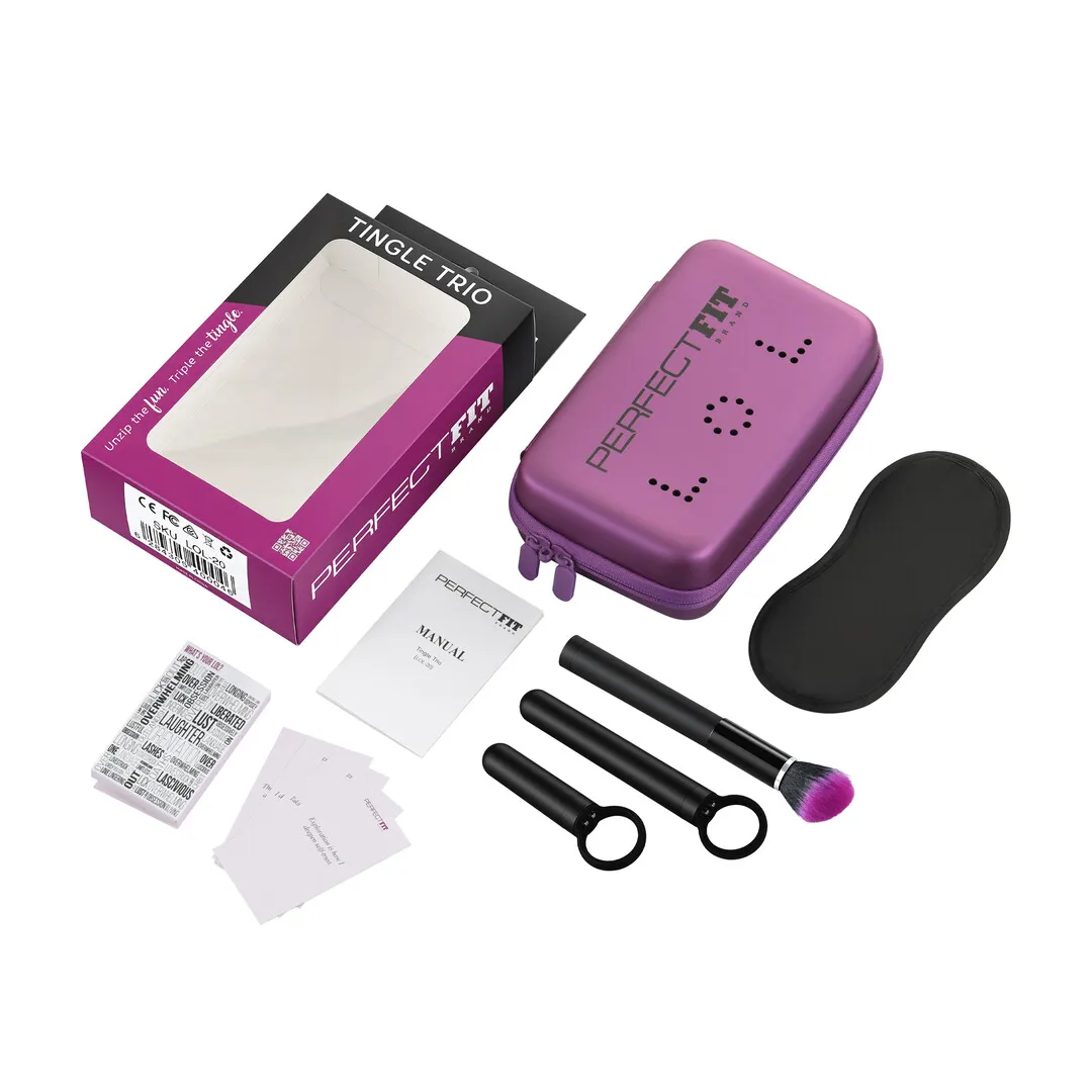 LOL Tingle Trio - 3 Vibe Speelset - Paars/Zwart