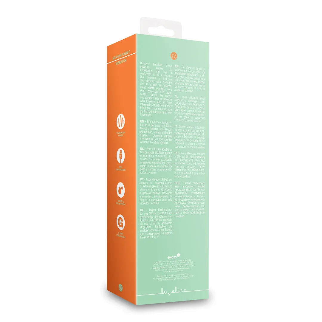 Siliconen Rabbit Vibrator - Misty Green