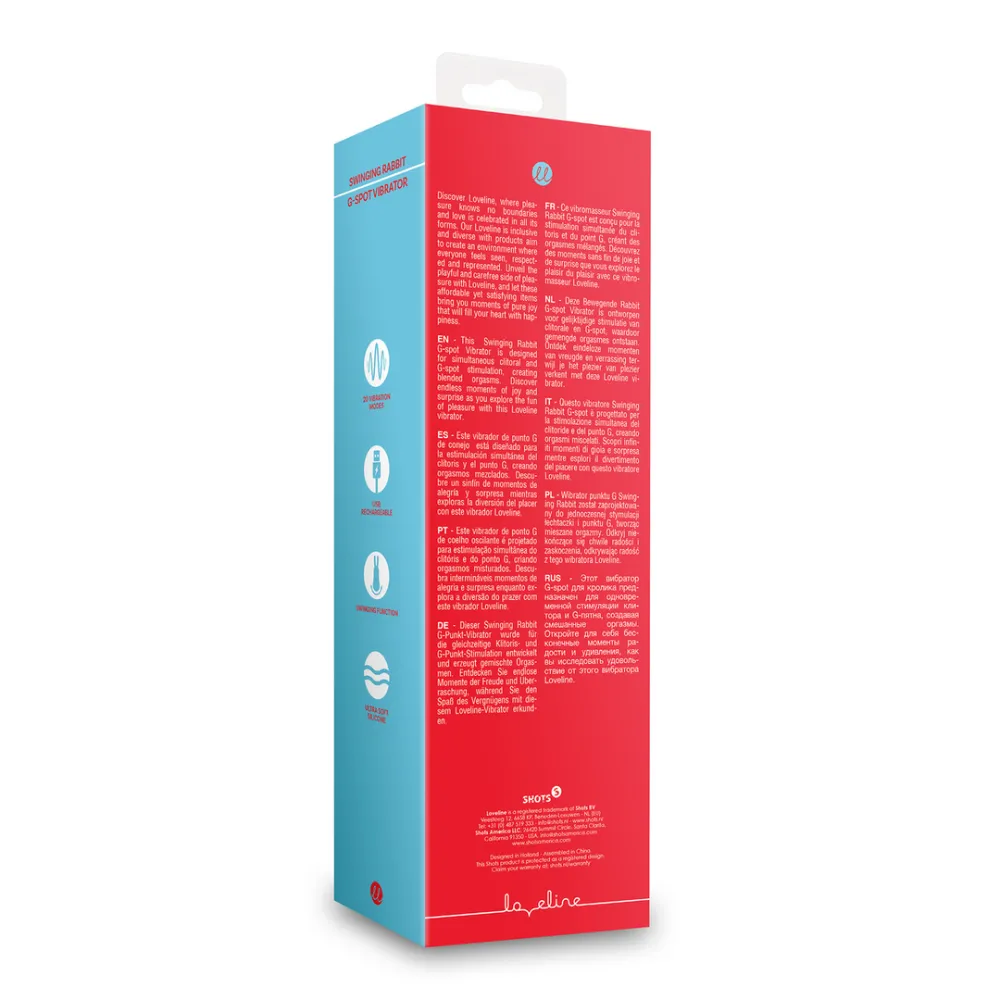 Bewegende Rabbit G-spot Vibrator