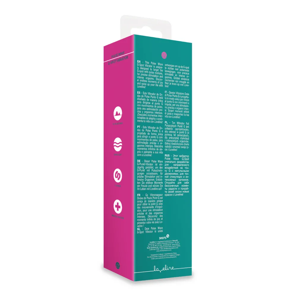 Pulse Wave G-Spot Vibrator - Groene Kristal