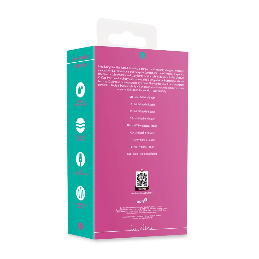 Mini Konijn Vibrator - Roze