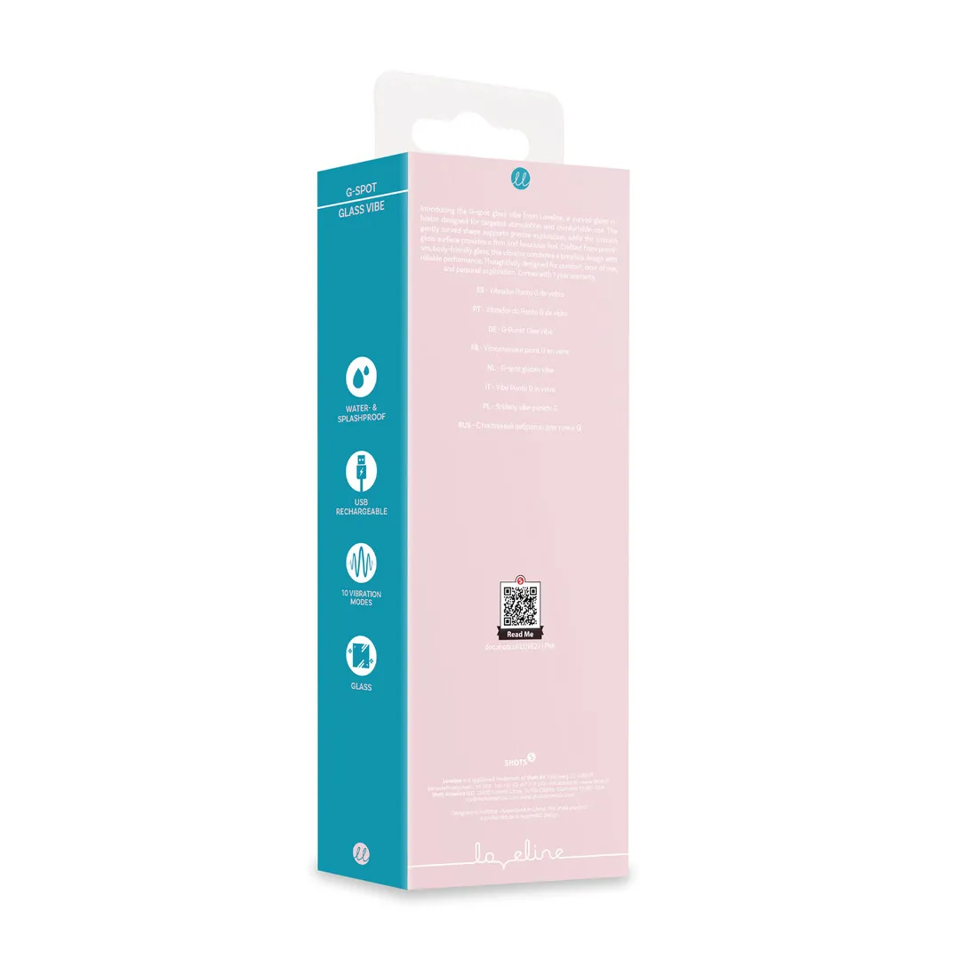 Glazen G-Spot Vibe - Roze