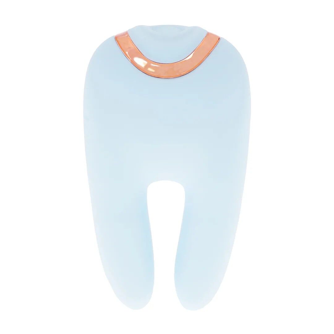Bonnie - Dubbelzijdige Tapping Vibrator - Blauw