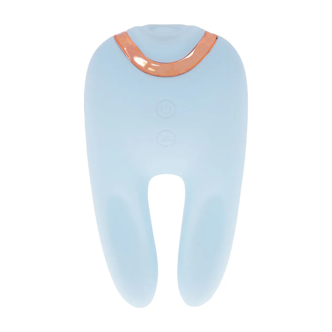 Bonnie - Dubbelzijdige Tapping Vibrator - Blauw