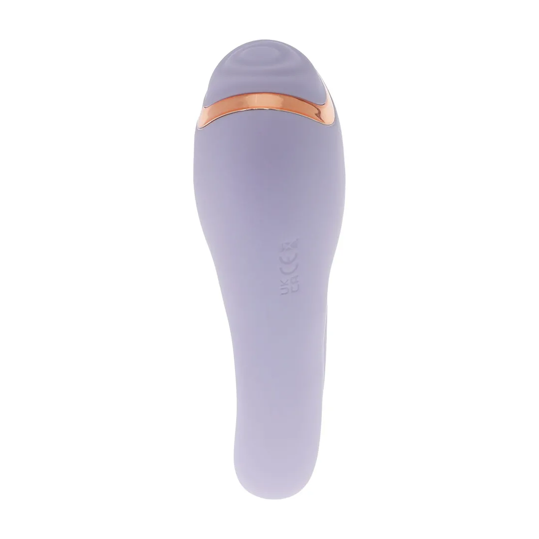 Bonnie - Dubbelzijdige Tapping Vibrator - Lavendel
