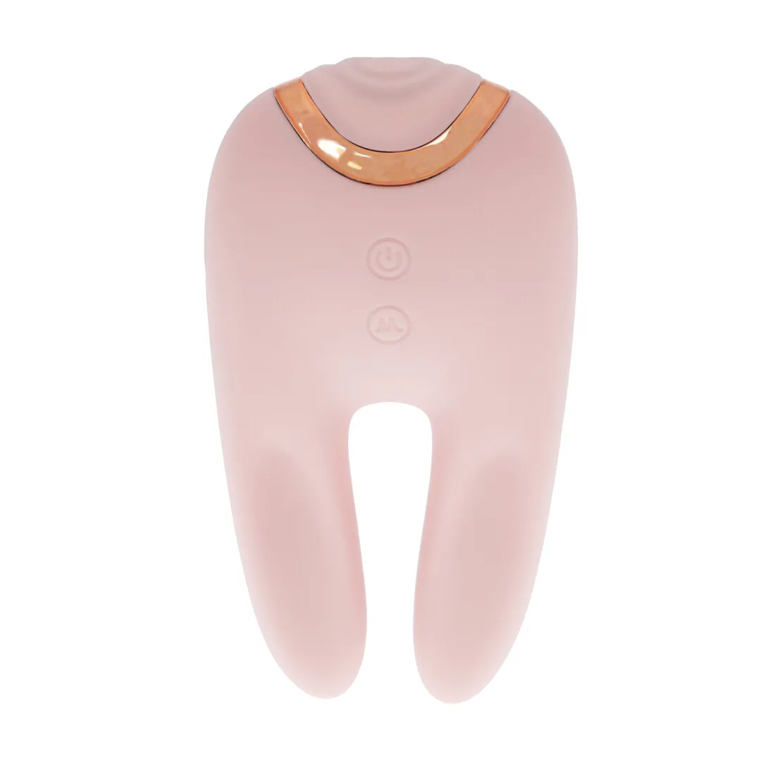Bonnie - Dubbelzijdige Tapping Vibrator - Roze