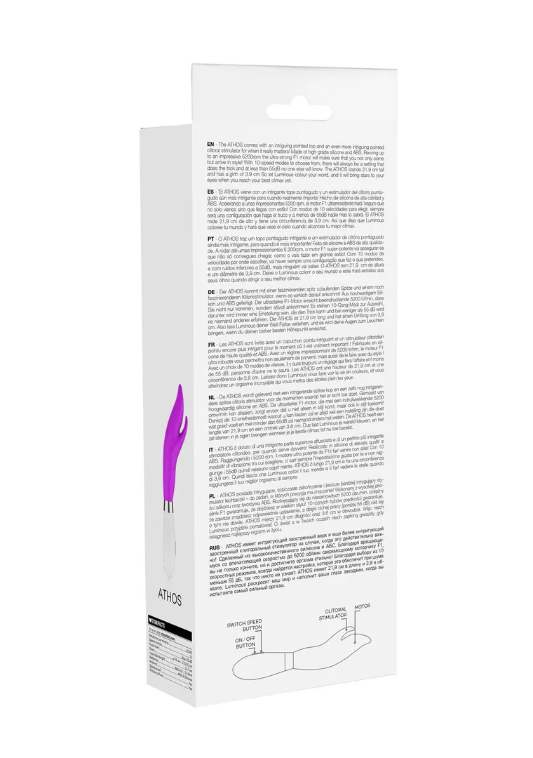 Athos - Vibrator met Clitoris Stimulatie