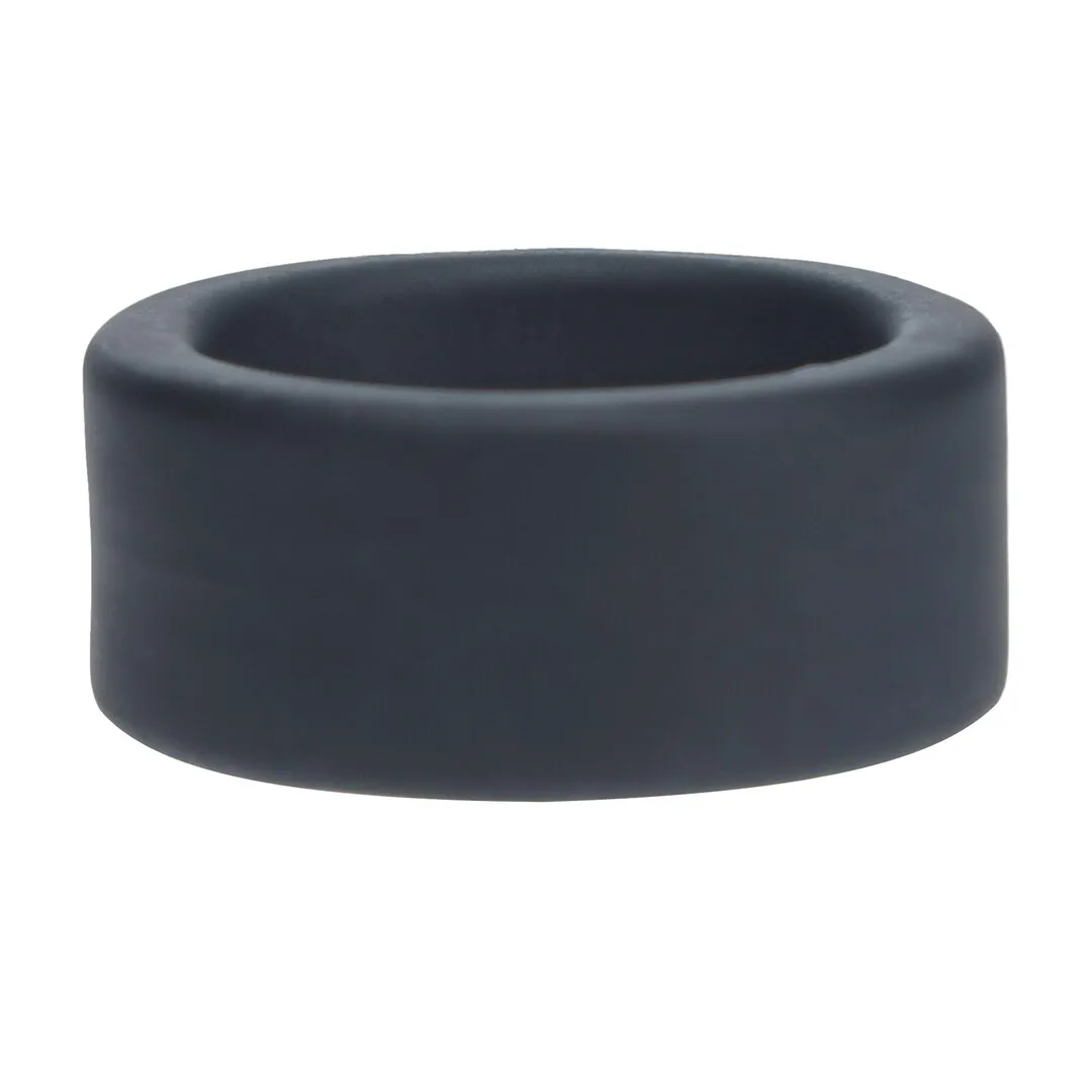 Vloeibare Silicoen Balriem - S - 34mm - Zwart