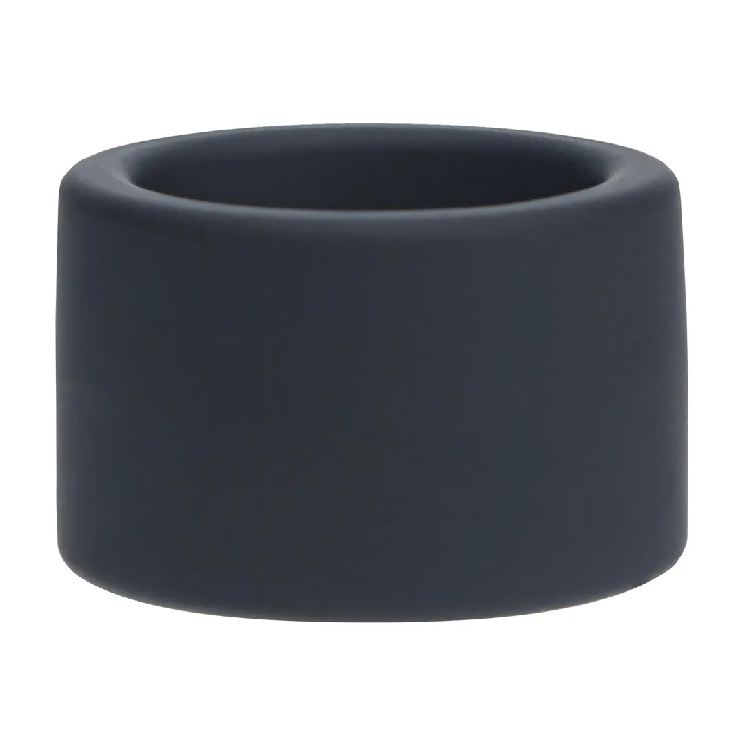 Vloeibare Silicoen Balriem - M - 34mm - Zwart