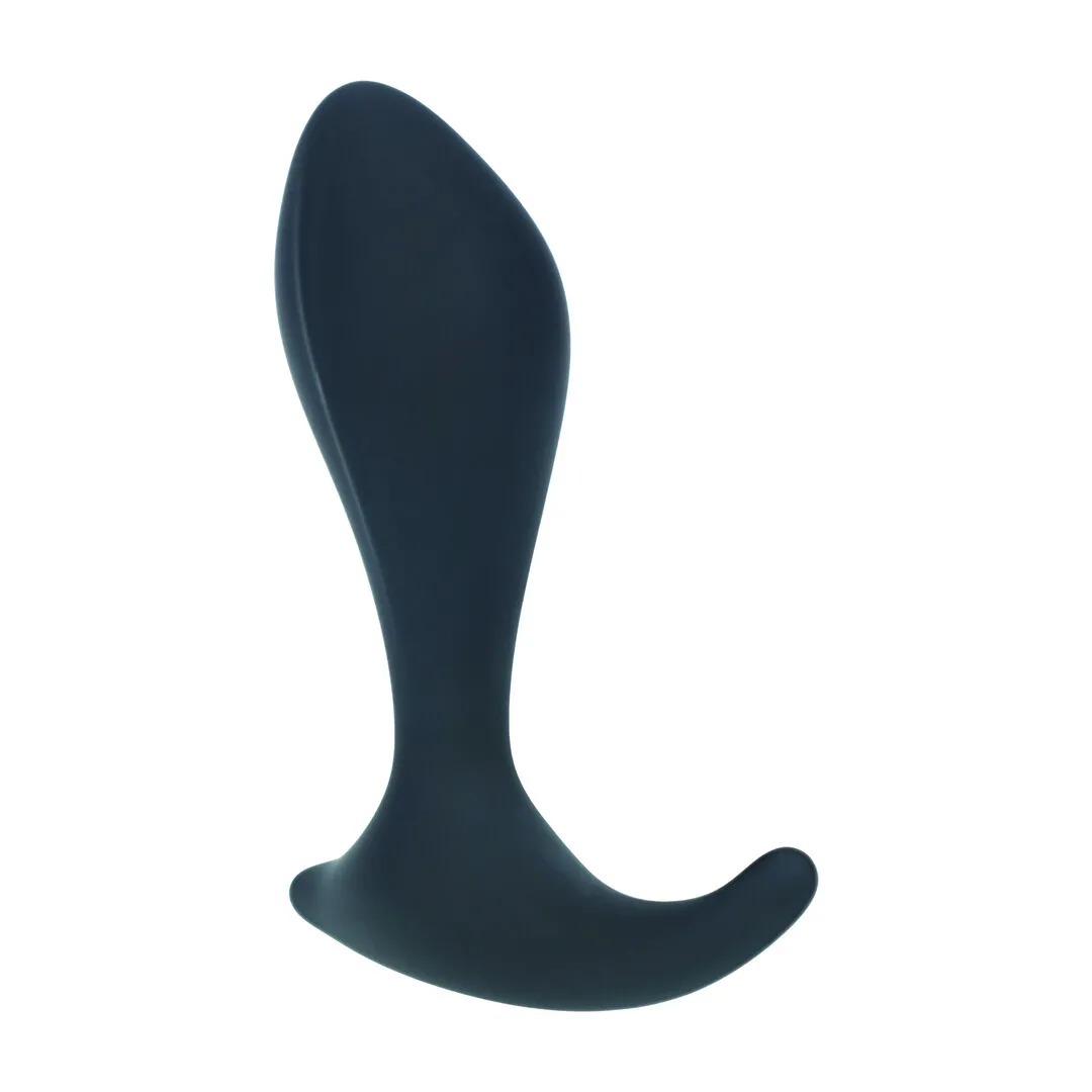 Enkele Golf Siliconen Prostaat Massager - Zwart