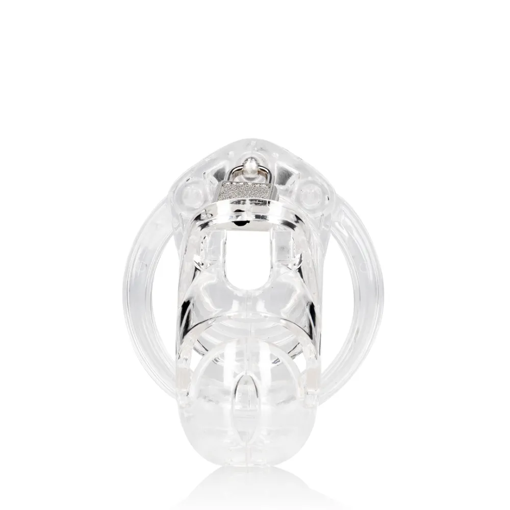 Model 25 - Chastity Cage - 3.5'' / 9 cm - Transparant