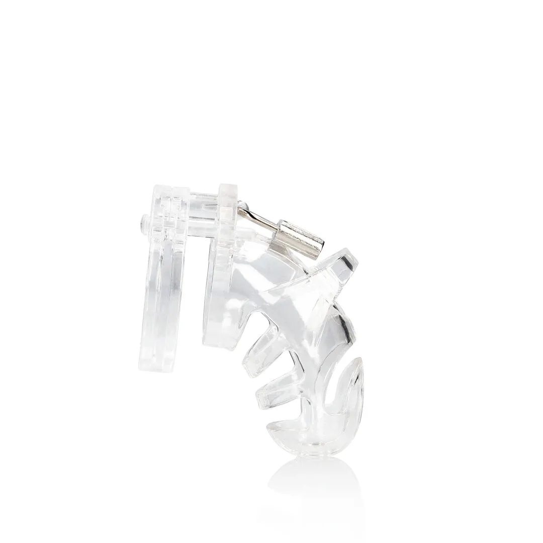 Model 25 - Chastity Cage - 3.5'' / 9 cm - Transparant