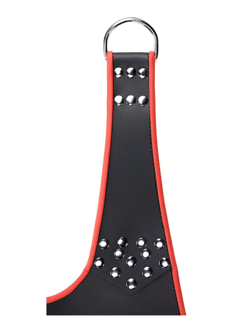 Leren Sling met Rode Bies 5 Punten