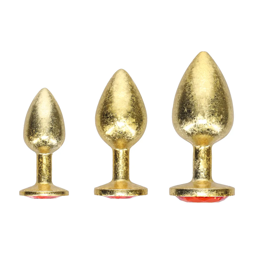 Milan Collection - Metalen Anale Plug Set - Goud