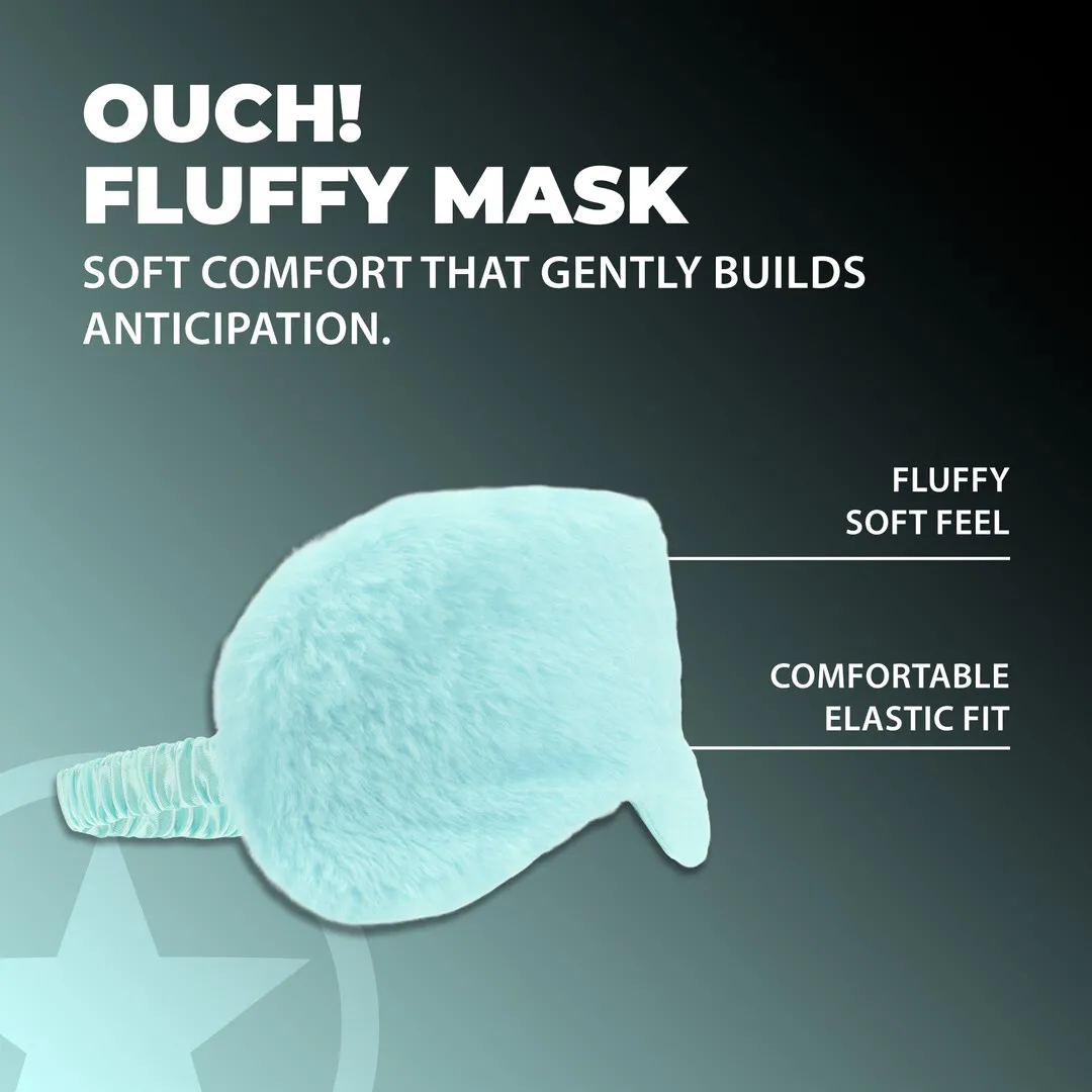 Fluffy Mask - Poederblauw