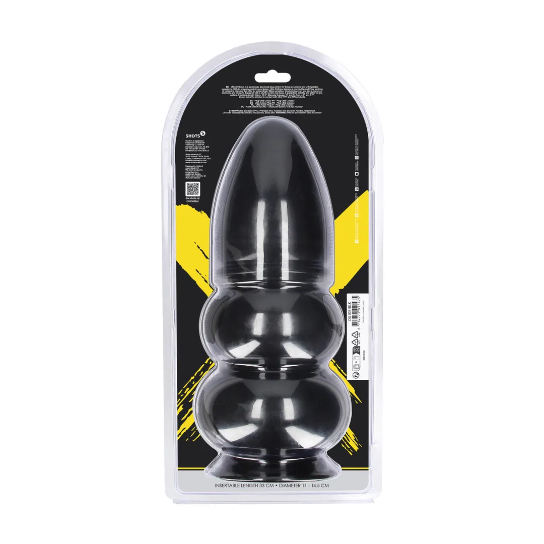 Ultra Collosus - Anal Plug - 3392 gr / 33 cm - Black