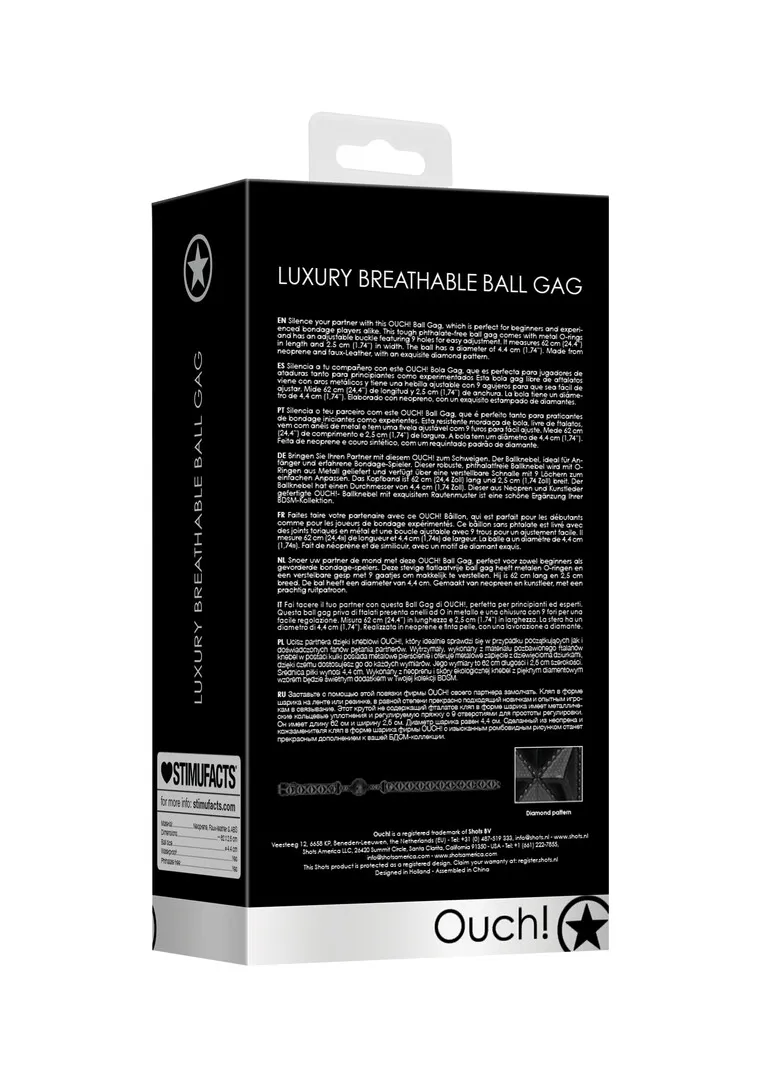 Ademend Ball Gag