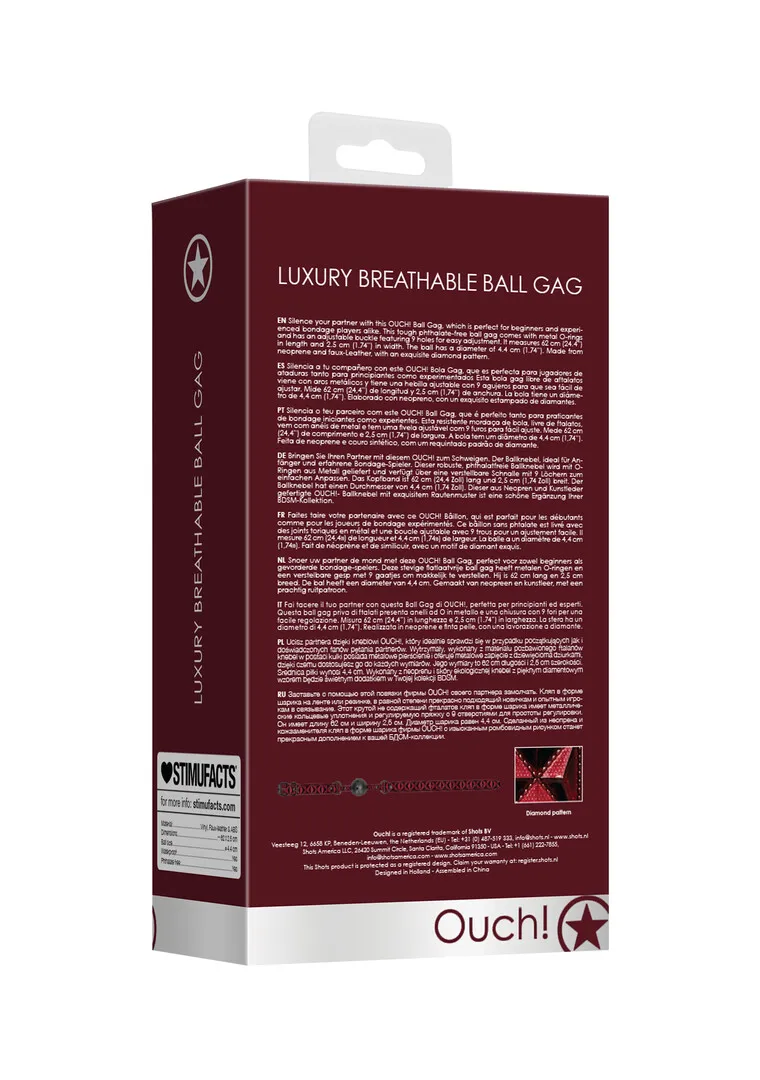 Ademend Ball Gag