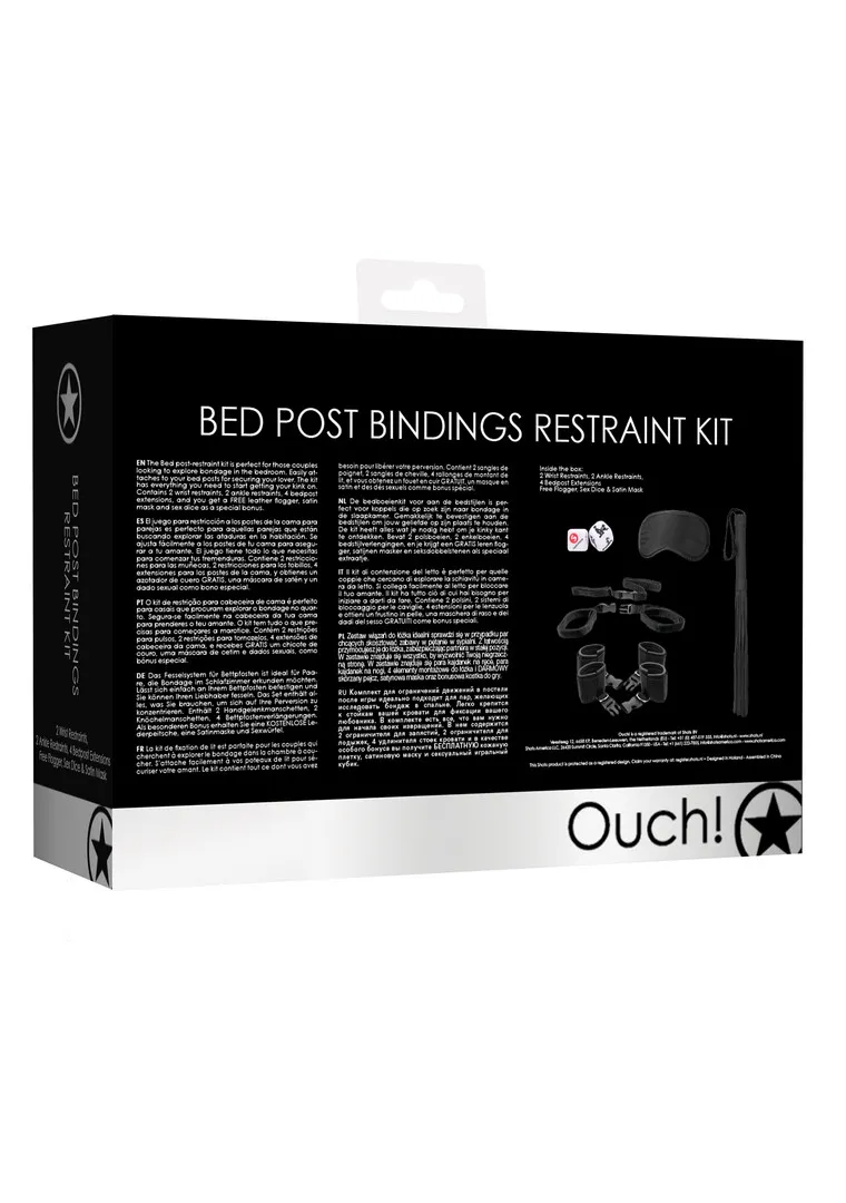 Bed Post Bindings Restraint Kit