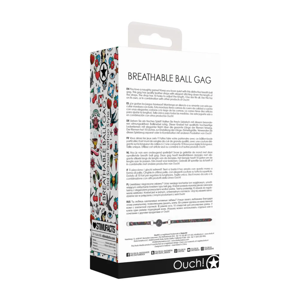 Ademend Ball Gag