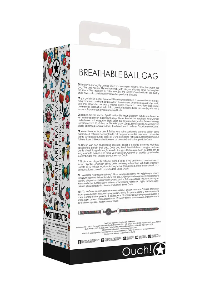 Ademend Ball Gag