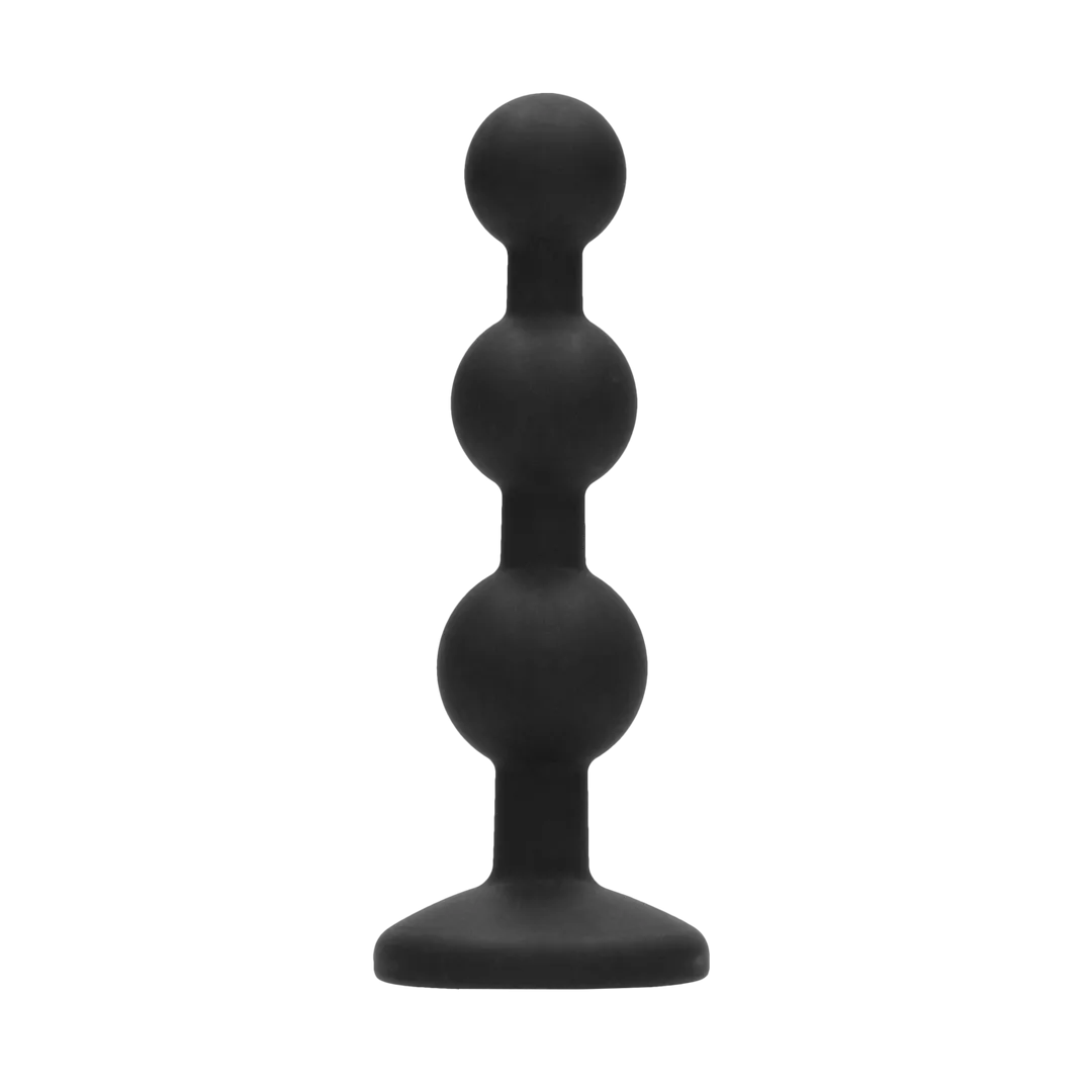 Silicone Beaded Diamond Buttplug