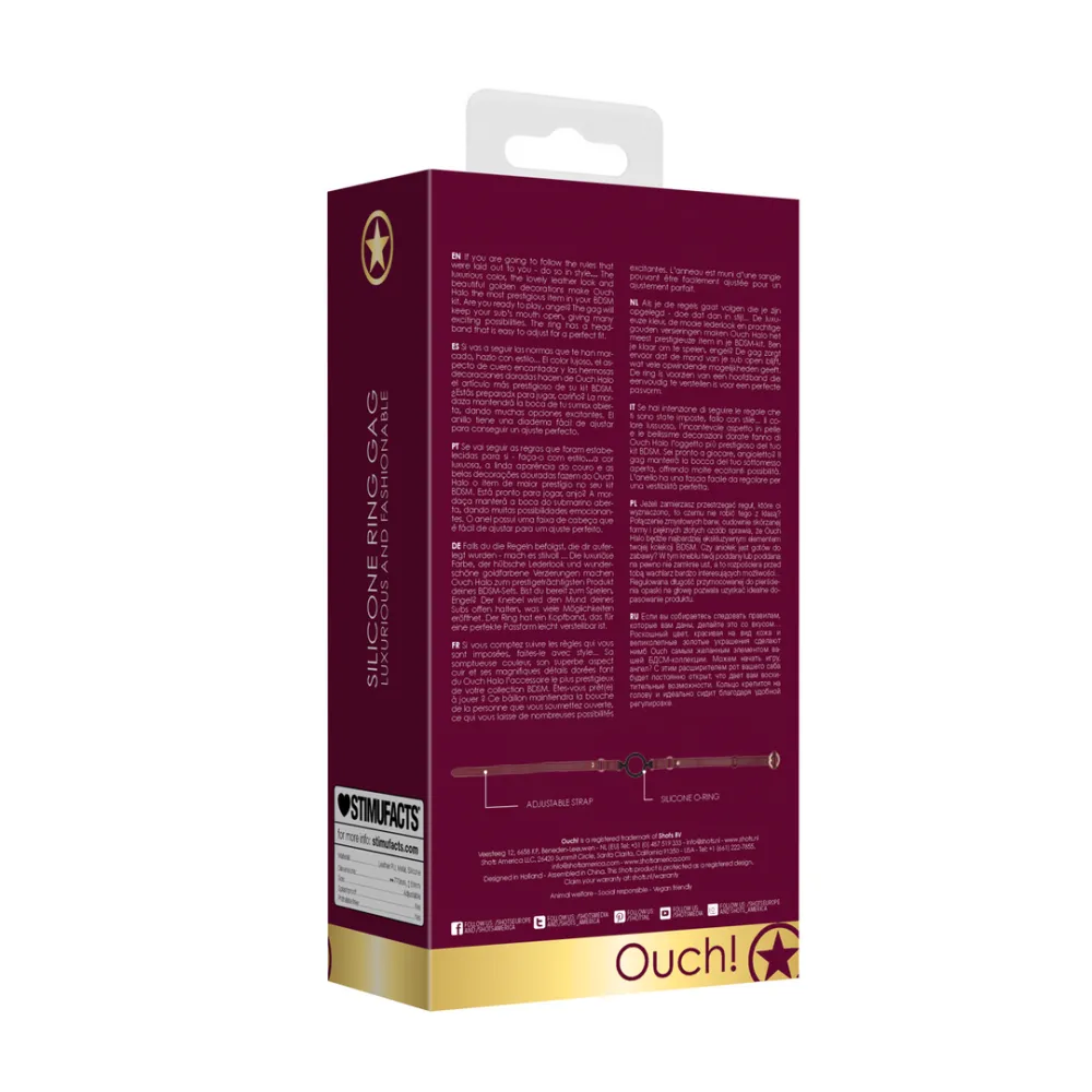 Siliconen Open Ring Gag