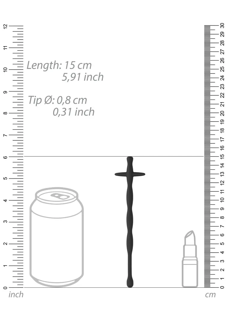 Silicone Cock Pin - 0,3 / 8 mm