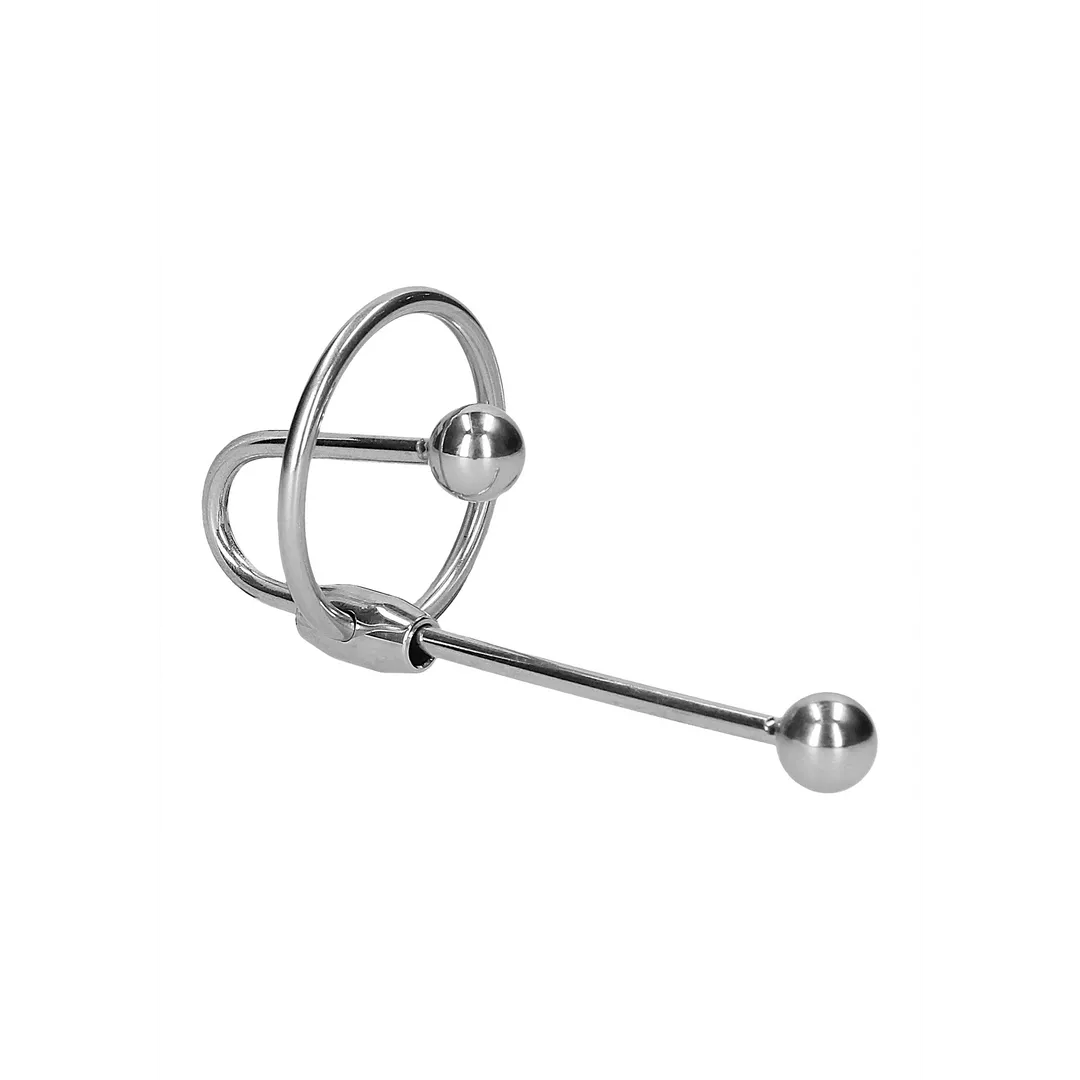 RVS Penis Plug met Bal - 0,4 / 10 mm