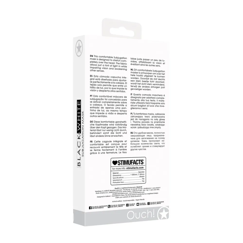 Onderwerping Masker