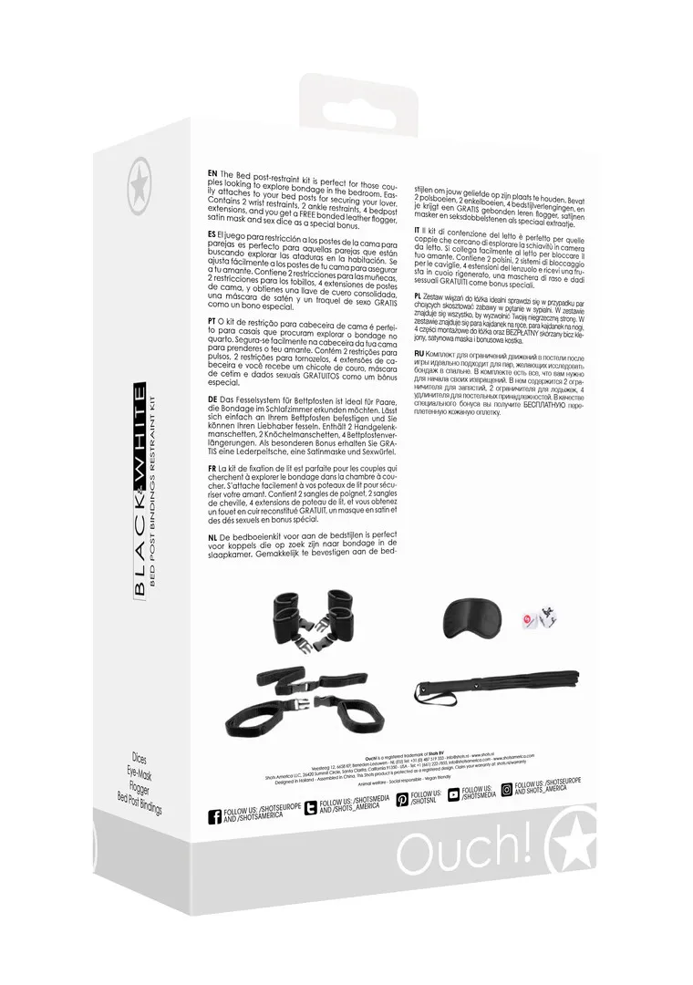 Bed Post Bindings Bevestigingsset
