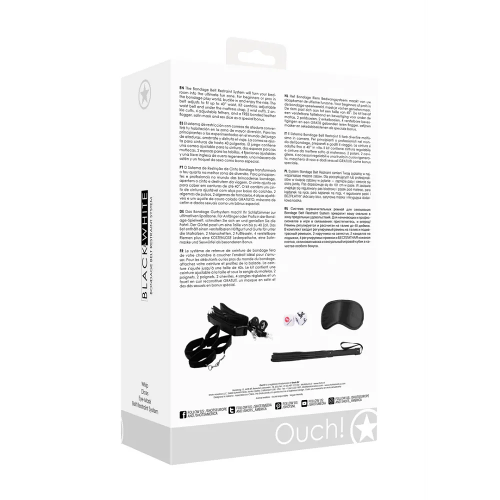 Bondage Riempjes Bevestigingssysteem