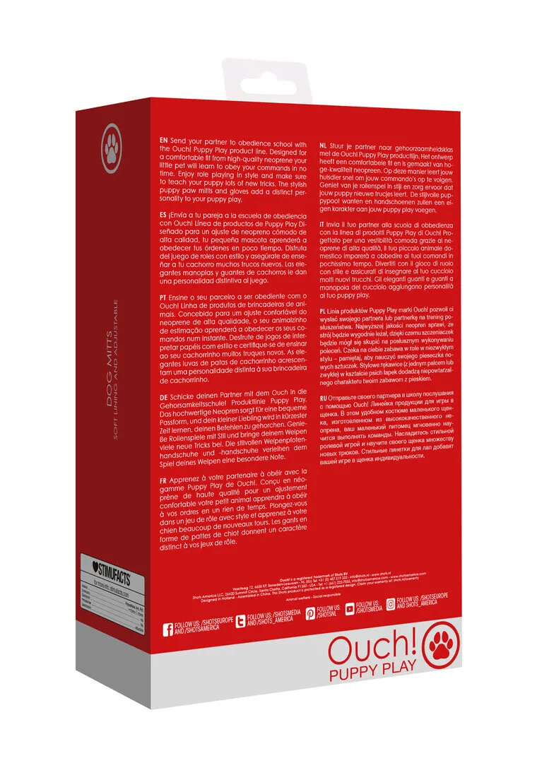 Neopreen Hondenhandschoenen