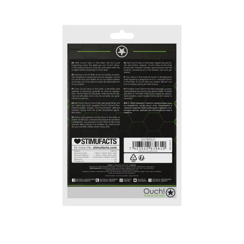 Cockring Set - Glow in the Dark - 2 Stuks